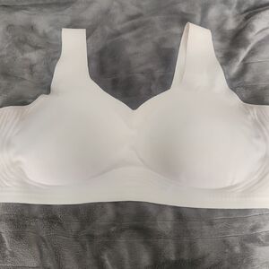 Soft Intentions Seamless, Wireless  Cream Jelly Bra, Size 4x